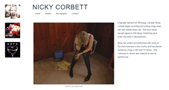 Desktop Screenshot of nickycorbett.com
